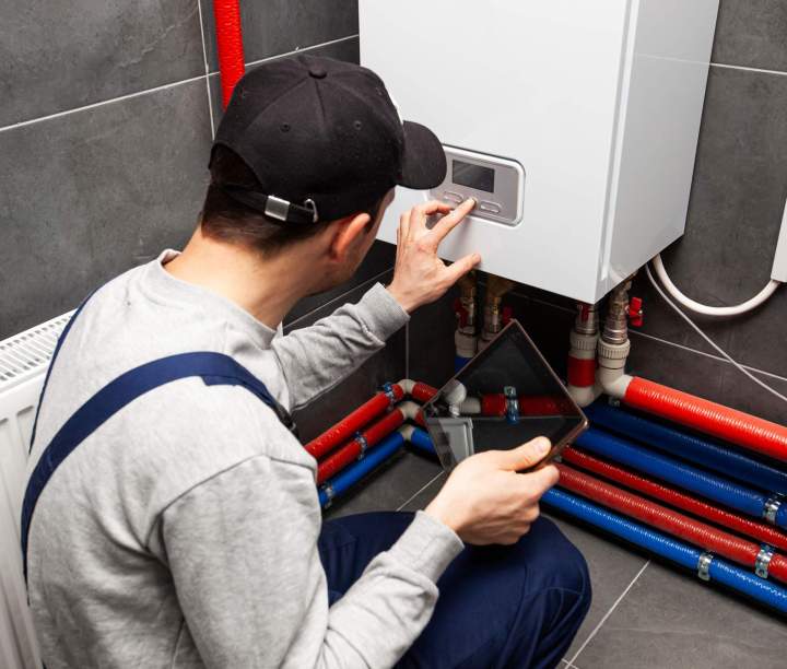 Installation performante de votre chaudière