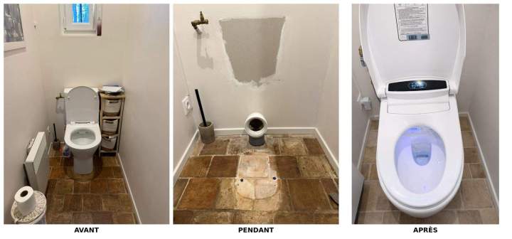 ✨ Transformation complète WC | Avant / Pendant / Après ✨  Chez Modenergy, nous transformons vos espaces avec des solutions modernes, performantes et soignées.   Dépose de l’ancien équipement    Préparation et adaptation technique    Installation d’un WC nouvelle génération.    Finitions propres, design moderne et confort optimal    Résultat : une rénovation complète qui apporte modernité, gain de place et confort premium.   www.modenergy276.net    #Modenergy #Modenergy276 #Rénovation #TravauxMaison #AvantAprès #Transformation #WC #Toilettes #Plomberie #Chauffage #Climatisation #SalleDeBain #RénovationIntérieure #Artisan #Confort #InstallationSanitaire #DesignIntérieur #AméliorationHabitat #Travaux #Normandie #Rouen #Professionnel #Maison