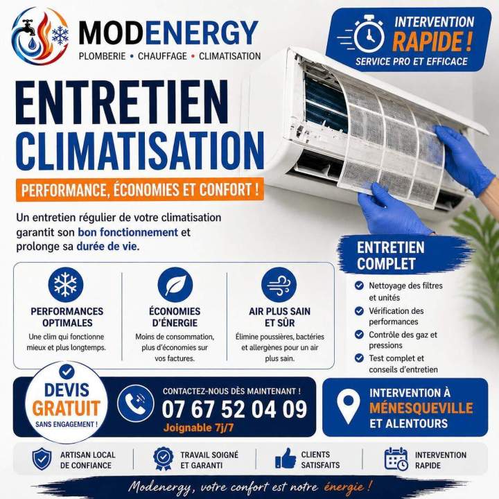 Pub entretien climatisation 